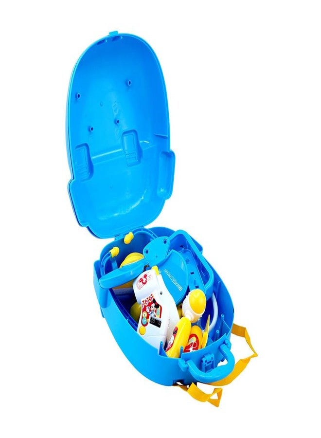 Kriiddaank Disney Mickey Theme Backpack Doctor Gift Set for Kids | Fun & Educational Toy for Kids | Safe, Engaging & Interactive Play - Image 4